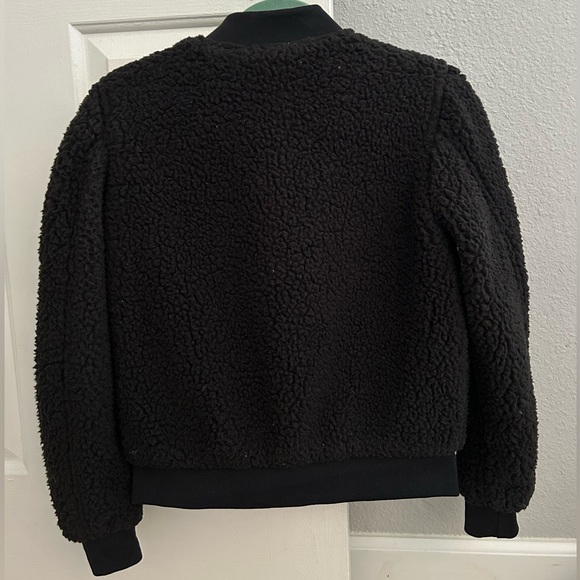 RD Style Women’s Reversible Faux Shearling Bomber Jacket - Picture 6 of 9